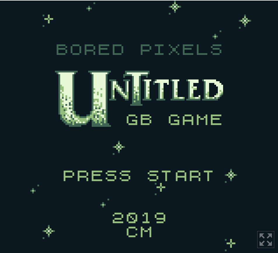 GB Studio UNTITLED GB GAME