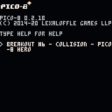 Breakout #6 - Collision - Pico-8 Hero