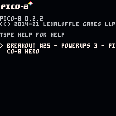 Breakout #25 - Powerups 3 - Pico-8 Hero