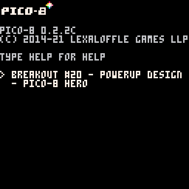 Breakout #20 - Powerup Design - Pico-8 Hero