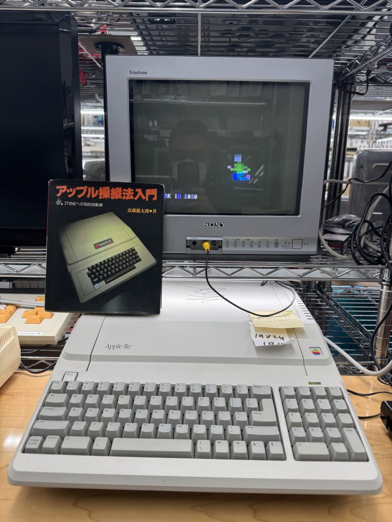 Apple2を少し操縦できました