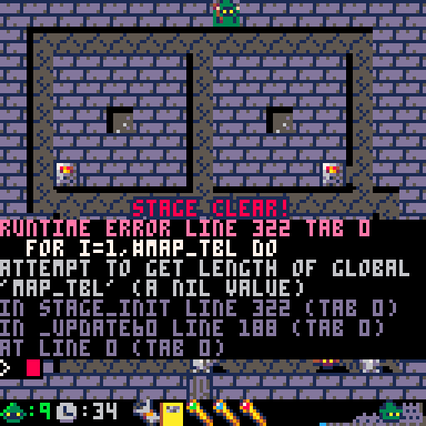 ステージ８まで実装した