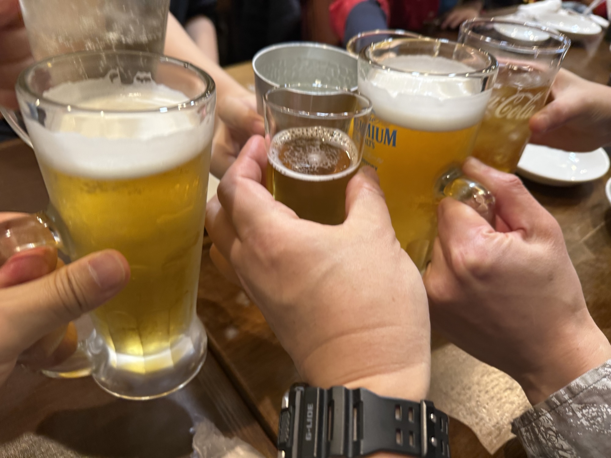 乾杯の図（この刹那の尊さよ！）