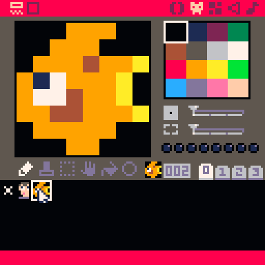 スプライトデータのテキスト化