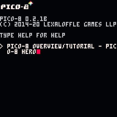 Pico-8 Overview/Tutorial - Pico-8 Hero