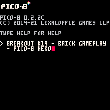 Breakout #19 - Brick Gameplay - Pico-8 Hero