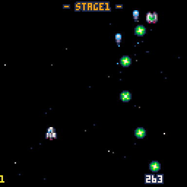 敵が弾を撃つようにした