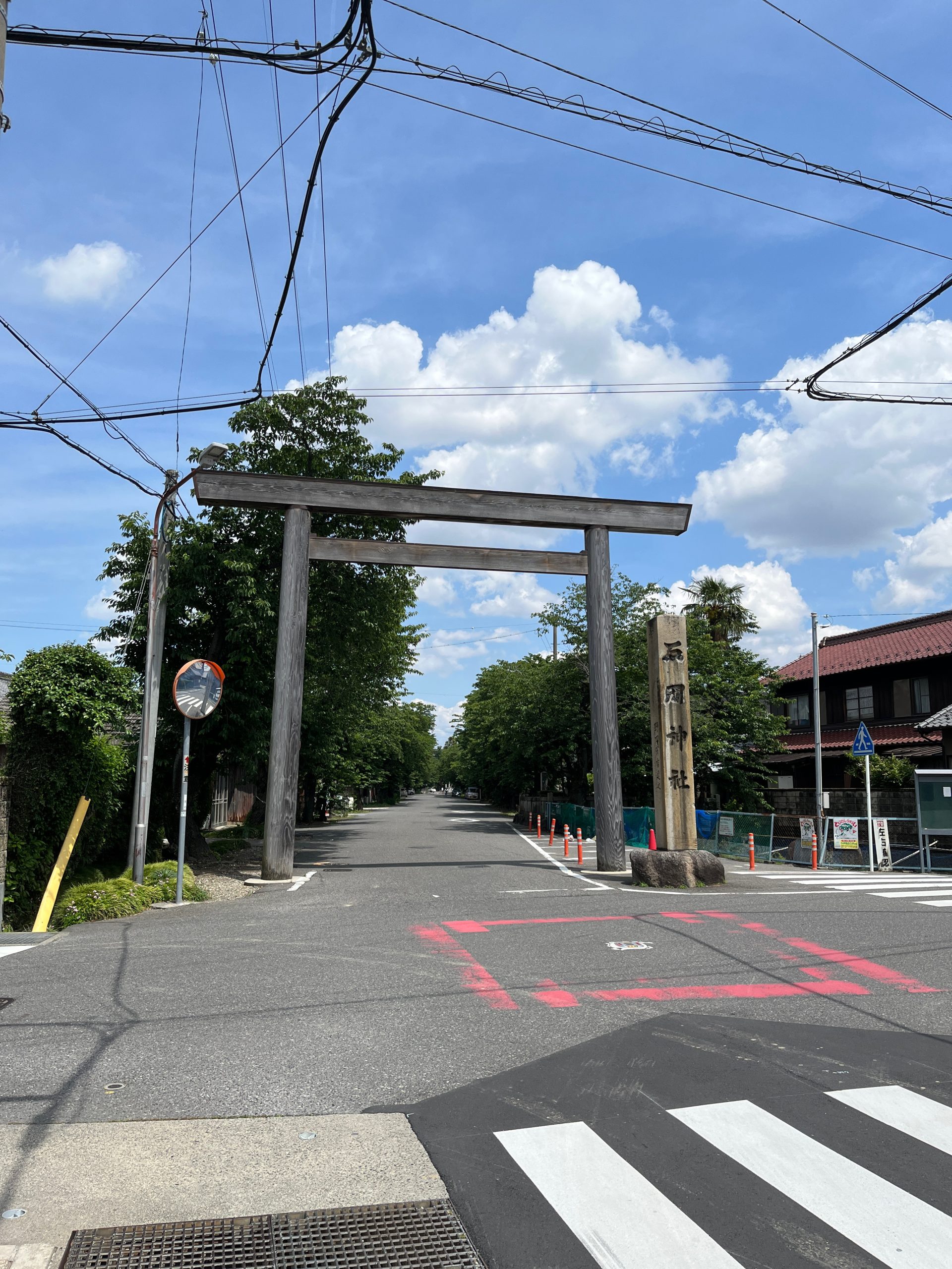 石刀神社 鳥居