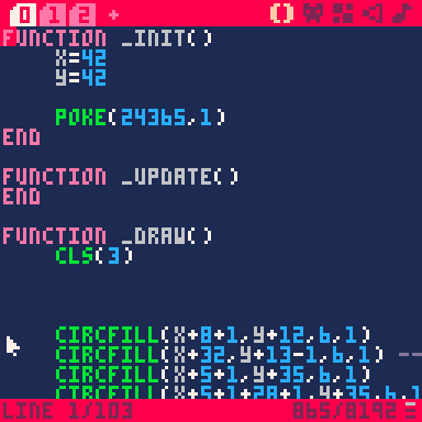 戦艦表示のコード