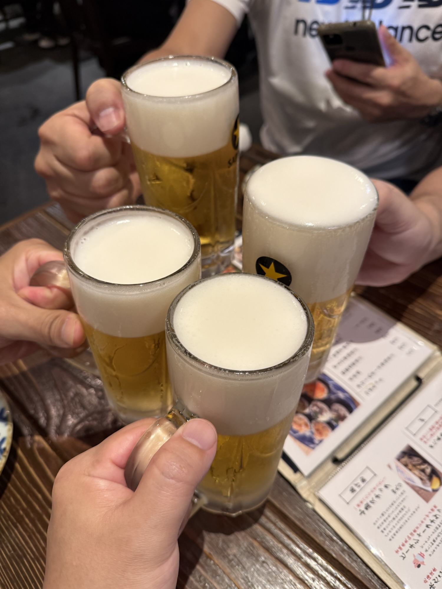 打ち上げの旨すぎるビール